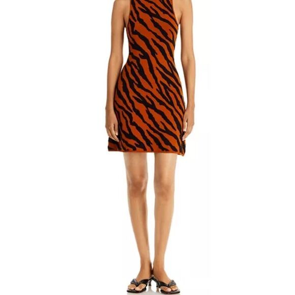 Proenza Schouler White Label Razor Front Mini Dress NWT Size Small - Picture 5 of 12